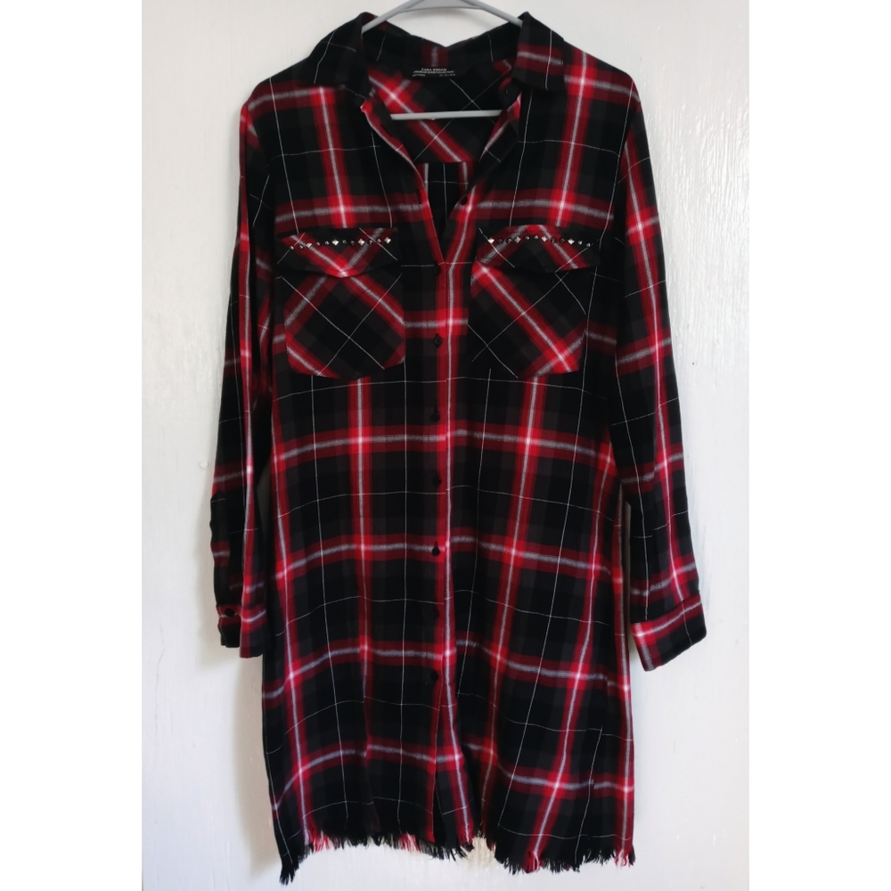 Black Plaid Dress